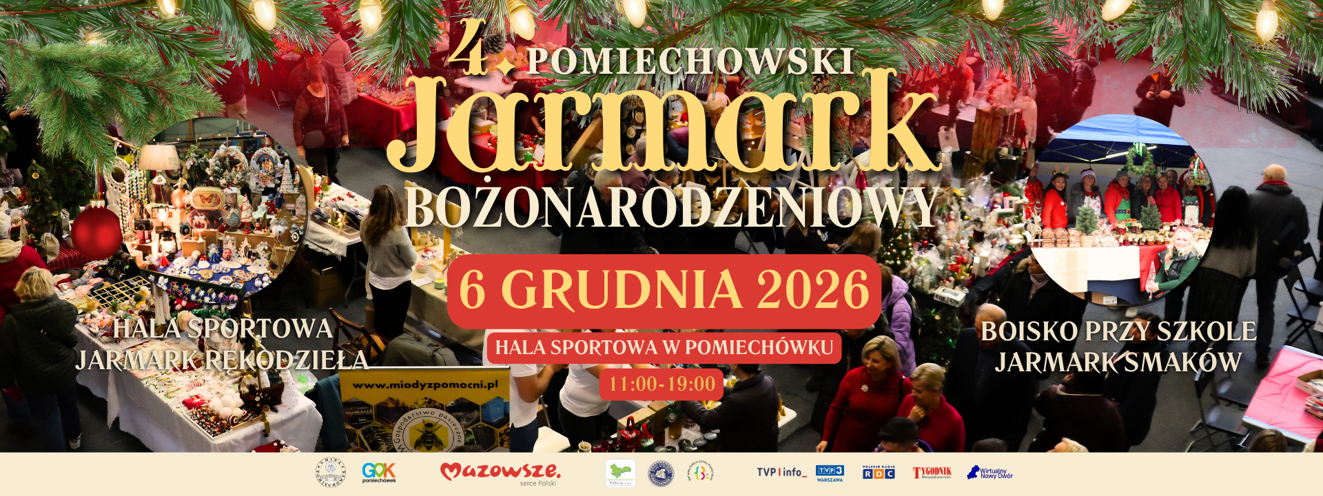 Jarmark w GOK Pomiechówek. Przejdź do strony jarmarku